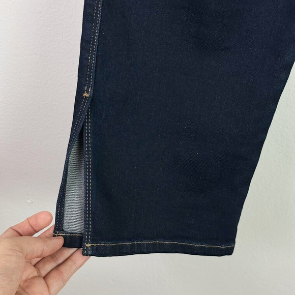 FRAME Le Sylvie Slender High Rise Waist Straight Jeans 25 Cabana LSYCHS230 - Picture 4 of 10